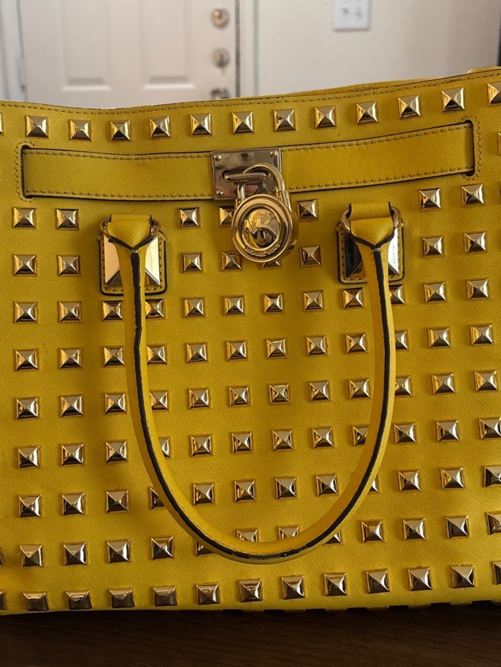 Michael Kors Studded Hamilton Bag